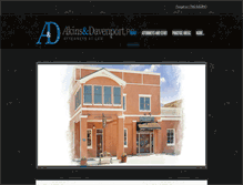 Tablet Screenshot of akinslawfirm.com